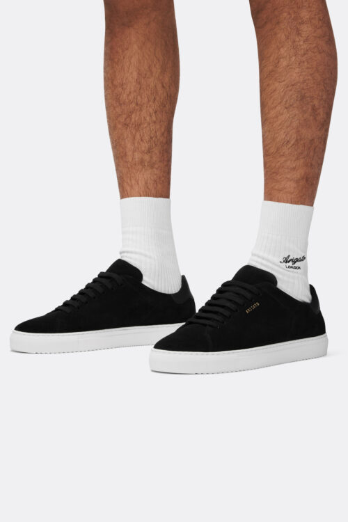AXEL ARIGATO-Sneakers Clean 90 Suede Black/White – Image 2