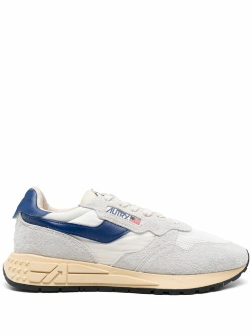 AUTRY - Reelwind Nylon/Suede Porcelaine/bleu