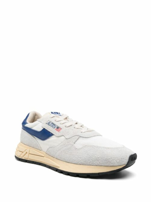 AUTRY - Reelwind Nylon/Suede Porcelaine/bleu – Image 2