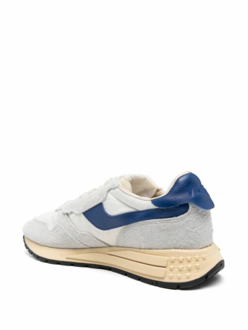 AUTRY - Reelwind Nylon/Suede Porcelaine/bleu – Image 3