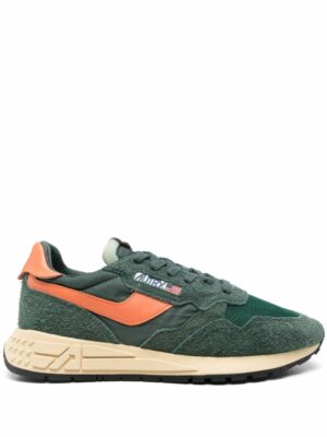 AUTRY - Reelwind Nylon/Suede Vert/Orange