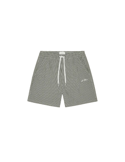 LES DEUX - Stan Stripe Seersucker Swimshorts