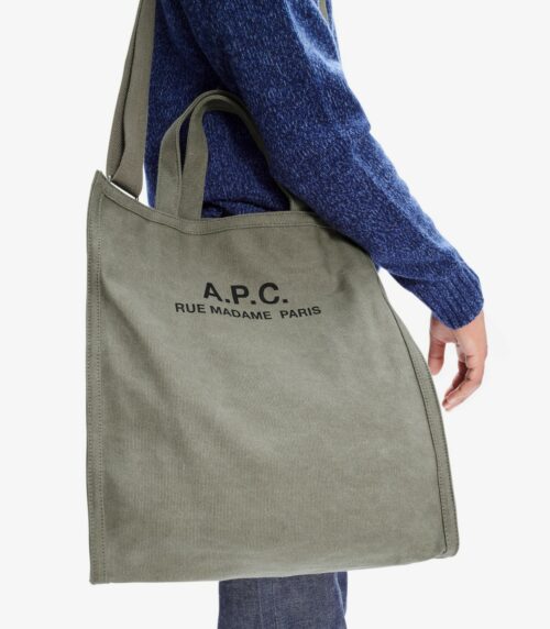 A.P.C. Cabas Récupération Kaki – Image 2