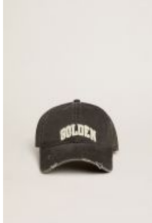 GOLDEN GOOSE - Baseball Cap Faded Grey