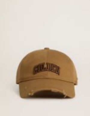 GOLDEN GOOSE - Baseball Cap Faded Marron