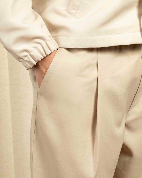 DRÔLE DE MONSIEUR - Le Pantalon  Cropped Beige – Image 3