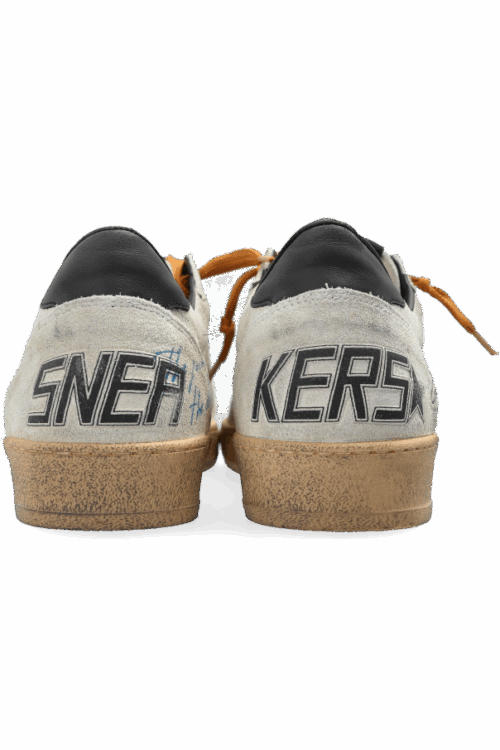 GOLDEN GOOSE - Ballstar Grise/Orange – Image 5