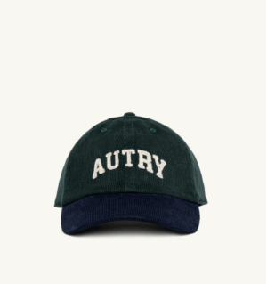AUTRY - Casquette BaseBall Bicolor Vert Bleu