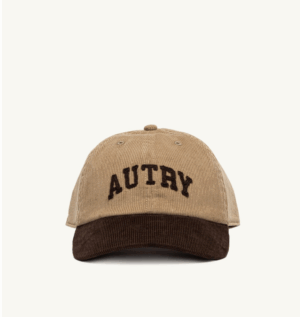 AUTRY - Casquette BaseBall Bicolor Beige Marron