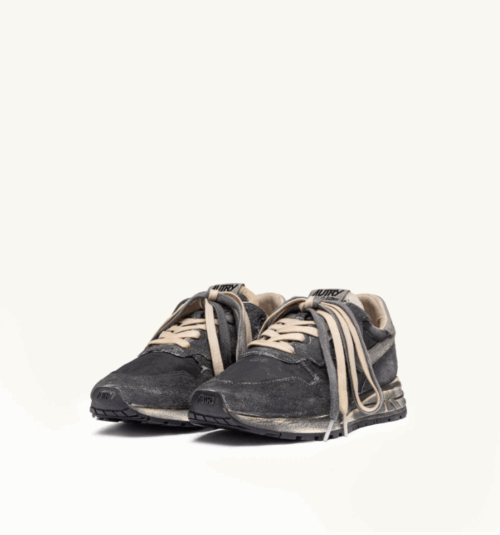 AUTRY- Reelwind Super Vintage Nylon Daim Noire – Image 2