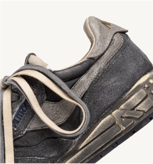 AUTRY- Reelwind Super Vintage Nylon Daim Noire – Image 5