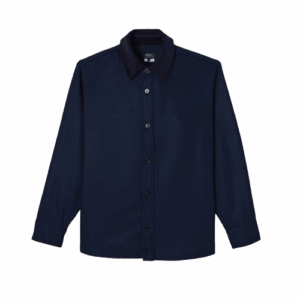 A.P.C. - Surchemise Bernardo Marine Chiné