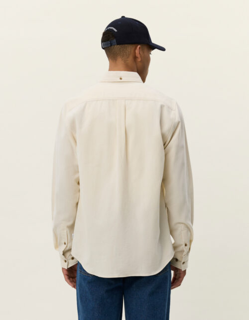 LES DEUX - Konrad Pinwale Corduroy Shirt Ivoire – Image 2