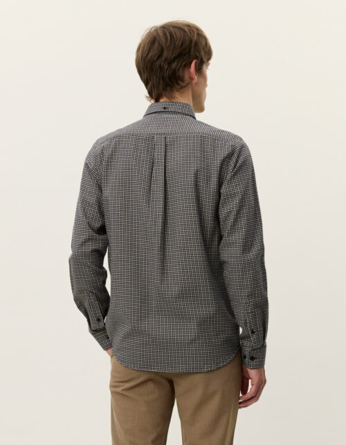 LES DEUX - Konrad Check Flannel Shirt Gargoyle – Image 2