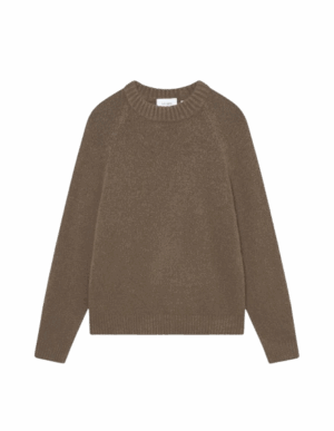 LES DEUX - Gilbert Roundneck Knit Teak Brown