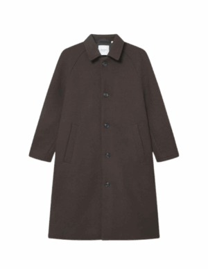 LES DEUX - Michael Solid Wool Coat Delicioso