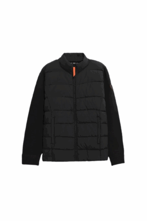 GERTRUDE - Cardigan Zippé Alessandro Noir