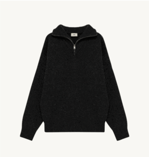 AUTRY - Pull Col Camionneur Noir