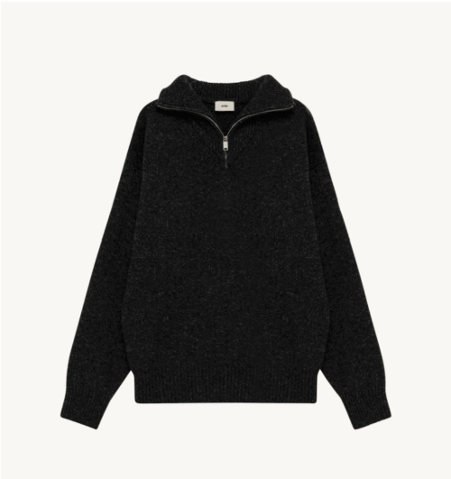 AUTRY - Pull Col Camionneur Noir