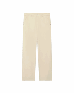 DRÔLE DE MONSIEUR - Le Pantalon Baggy Velours Ecru