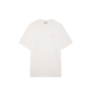 AUTRY - T-Shirt Blanc Unisex Logo Brodé