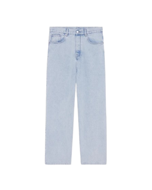 DRÔLE DE MONSIEUR - Le Jean Baggy Délavé Bleu