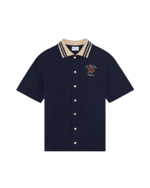 DRÔLE DE MONSIEUR - La Chemise Piquée Slogan Rose