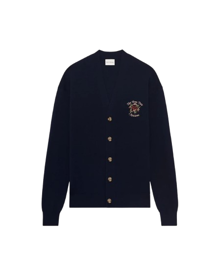 DRÔLE DE MONSIEUR - Le Cardigan Slogan Rose