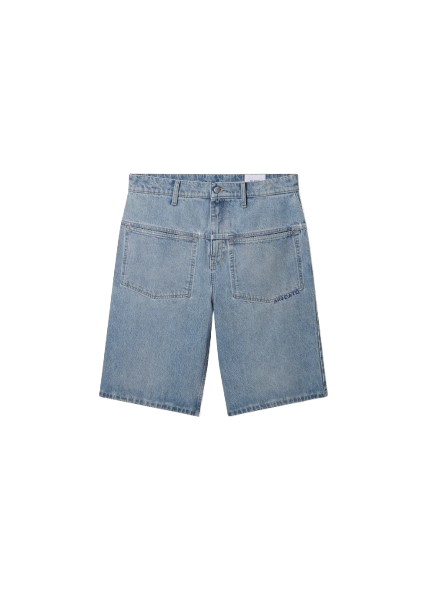 AXEL ARIGATO- Invert Denim Short Light Blue