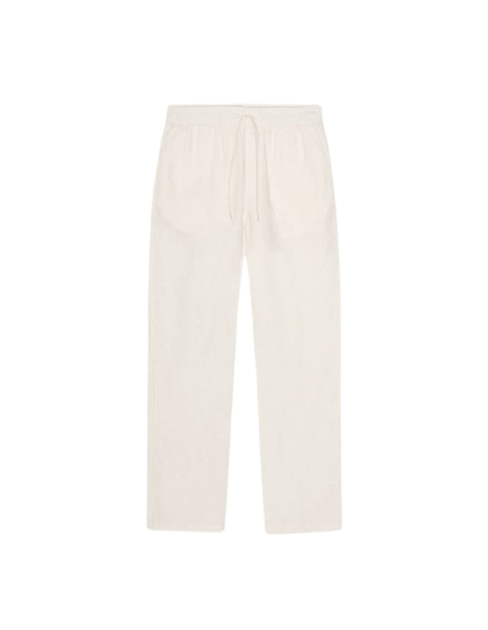 LES DEUX - Patrick Linen Pants Eggnog White