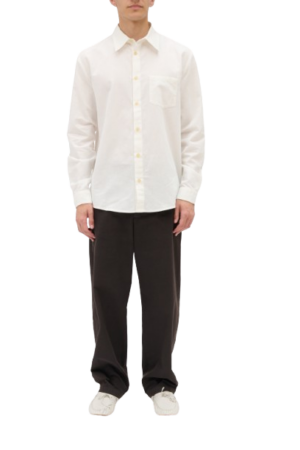 A.P.C. Chemise Harris Blanc