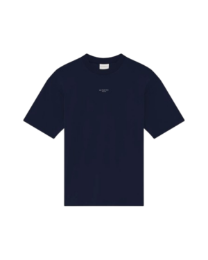 DRÔLE DE MONSIEUR Le T-Shirt Slogan Classique Navy