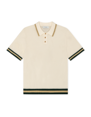 LES DEUX - Lace Knitted Polo