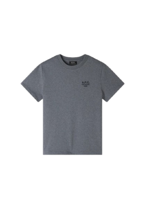 A.P.C. T-shirt Standard Rue Madame Gris/Noir