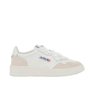 AUTRY-Medalist Low Cuir Suede Total White