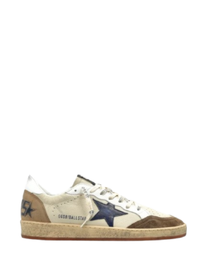 GOLDEN GOOSE- Ballstar CREAM/WHITE/LIGHT GREY/MARBLE/BLUE