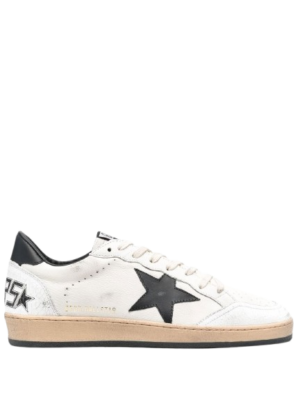 GOLDEN GOOSE- Ballstar WHITE/BLACK