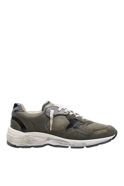GOLDEN GOOSE- Running Dad OLIVE GREEN/GREY/BLACK