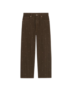 DRÔLE DE MONSIEUR Monogram Baggy Jeans