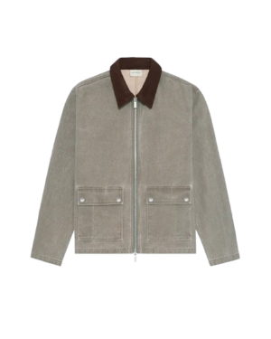 DRÔLE DE MONSIEUR Veste Denim Zippée Délavée