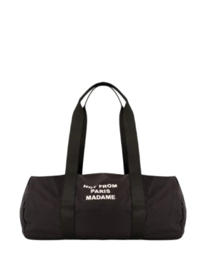 DRÔLE DE MONSIEUR - Sac de Gym Slogan Noir