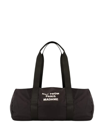 DRÔLE DE MONSIEUR - Sac de Gym Slogan Noir