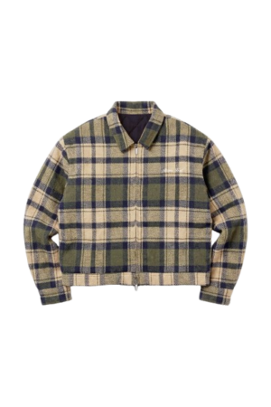 BRAM'S FRUIT- Gardener Flanel Jacket Green