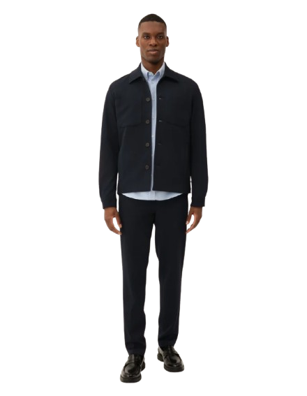 Les Deux - Como Hybrid Jacket - Navy – Image 2
