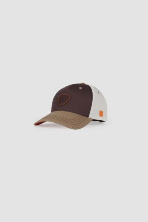 GERTRUDE - Casquette Trucker Colorblock BILLY2TONES Mixte Bourgogne/Café