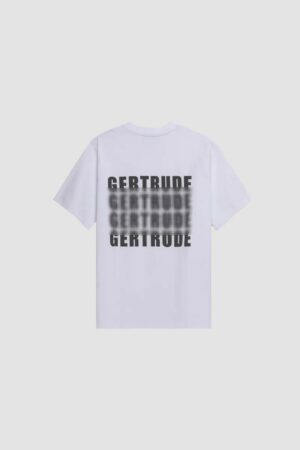 T-shirt DARRYLDOTS print contrasté dos Blanc